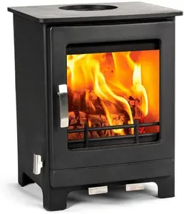 Mazona Ripley 5Kw Multifuel Woodburning Stove, Freestanding, Eco Design Approved, Defra Approved