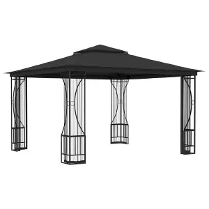 Berkfield Gazebo with Nets 300x300x265 cm Anthracite