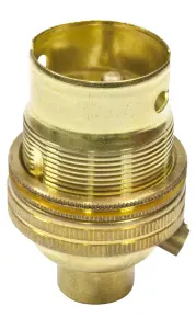 Bayonet cap (B22) Lampholder 3119E