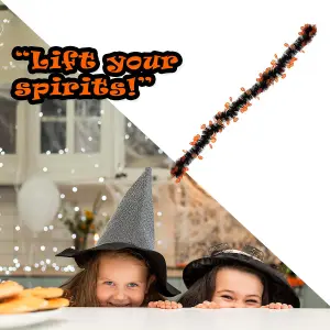 Halloween Tinsel Decoration Halloween Party, Trick or Treat 2m Pumpkin