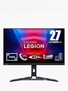 Lenovo Legion R27i-30 Full HD HDR Gaming Monitor, 27", Raven Black