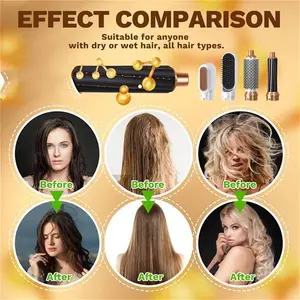 (5 in 1 Professional Air Wrap Hair Styler Curler) 5 in 1 Professional Air Wrap Hair Styler Curler