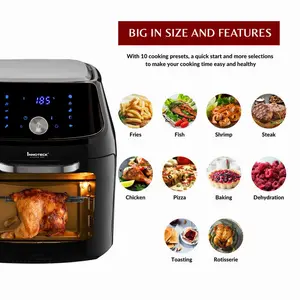 Innoteck Kitchen Pro 16 L Digital Air Fryer Oven Black