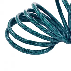 Oypla 30m PVC Flexible Green Hose Outdoor Garden Hose Pipe