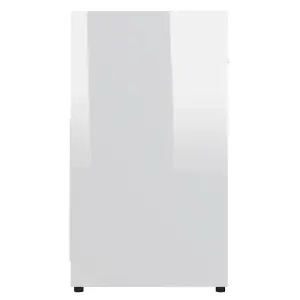 Berkfield Bathroom Cabinet High Gloss White 60x33x61 cm Engineered Wood