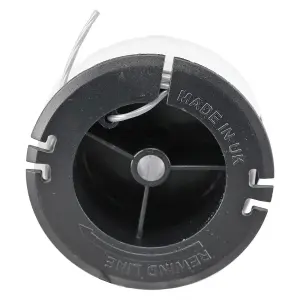 SPARES2GO Strimmer Line Spool compatible with Bosch UniversalGrassCut 18 18-26 18-260 Trimmer (6m x 1.5mm)