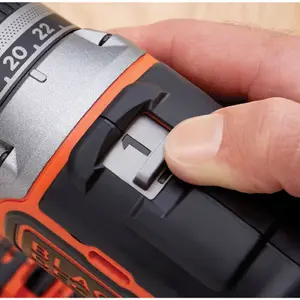 Black+Decker 18V POWERCONNECT Cordless Drill driver (Bare Tool) - BL186