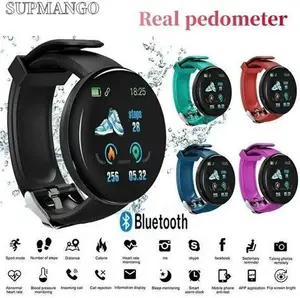 Real Pedometer Smart Watch Rate Smartwatch Fitness Tracker Blood Pressure Sport Bracelet Men Wome