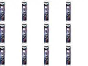 Bond It Xtreme White Anti-Mould Silicone Sealant EU3 Cartridge 310ml BDSANXWH(N) (Pack of 12)