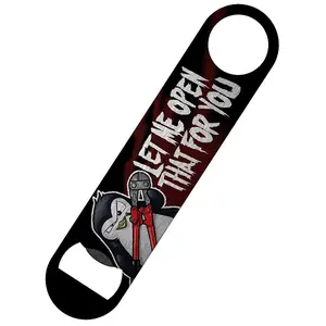 Psycho Penguin Let Me Open That For You Bar Blade Bottle Opener Multicoloured (One Size)