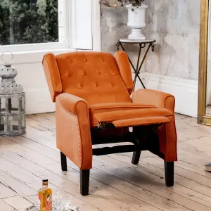 Annapoli Recliner Armchair - Orange