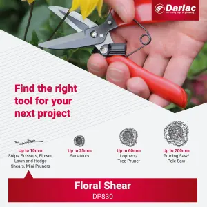 Darlac Floral Garden Shear. DP830