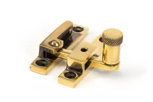 From The Anvil Aged Brass Brompton Quadrant Fastener - Narrow