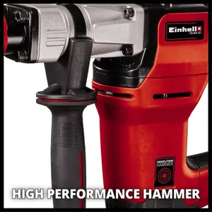 Einhell Demolition Hammer 12J 1050W SDS-Max Chuck Includes Chisels And Carry Case TE-DH 12