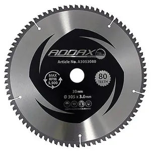 Timco - Circular Saw Blade (-5 Degree, Size 305 x 30 x 80T - 1 Each)