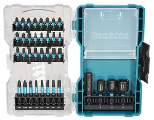 Makita E-22925 36 PC Black Impact Screw Bit Set In Plastic Case