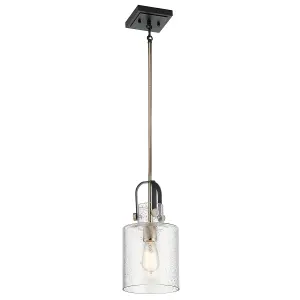 Luminosa Kichler Kitner Dome Pendant Ceiling Light Polished Nickel