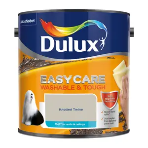 Dulux Easycare Knotted Twine Matt Wall paint, 2.5L