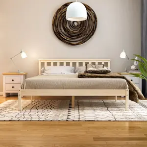 Frederique Bed Frame Pine / Kingsize (5')