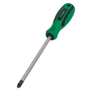 Sealey Screwdriver Pozi 3 x 150mm With Contoured Soft Grip Handle S01187