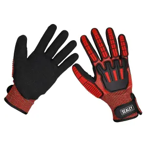 Sealey Cut & Impact Resistant Gloves - X-Large - Pair SSP38XL