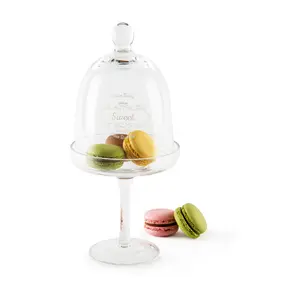 "FINE QUALITY" CAKE STAND WITH COVER 26 CM