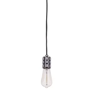 Luminosa Modern Hanging Pendant Lamp Holders Black 1 Light , E27