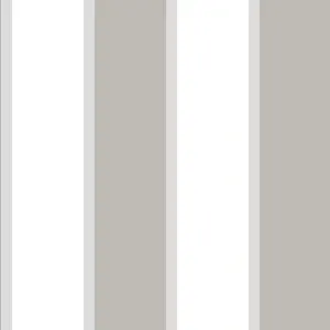 Galerie Smart Stripes 3 Silver Grey Formal Stripe Smooth Wallpaper