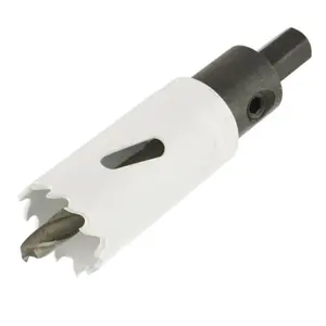 25mm HSS Hole Saw Holesaw Bi-Metal Blade Cutter Drill And Drill Adaptor Arbor