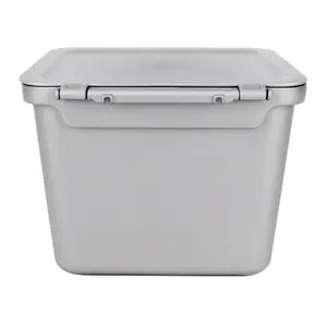 Easy Eco - 5L Compost Caddy - Light Grey