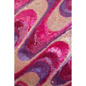 Maison by Premier Diva Sequins Pink Cushion