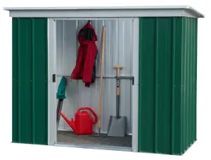 Yardmaster Emerald Pent Metal Shed 64GPZ