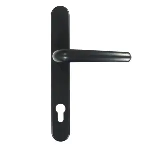 UAP Long Backplate Signature - Door Handle - 243mm - Black