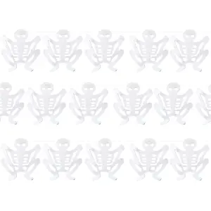 Halloween Skeleton Garland Paper Home Party Decorations Themed 3M