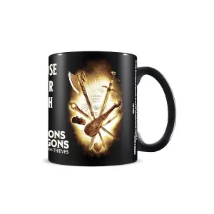 Dungeons & Dragons Choose Your Path Mug Black (One Size)