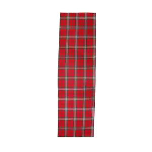 Homescapes Cotton Christmas Prince Edward Tartan Table Runner