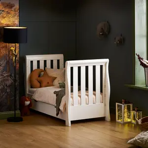 Stamford Luxe Cot Bed White