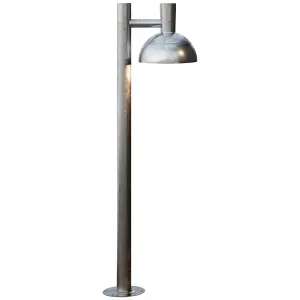 Nordlux Arki 100 Outdoor Patio Terrace Garden Light In Galvanized (Height) 100cm