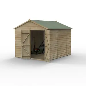 Beckwood 8x10 Apex Shed - No Windows - Double Door