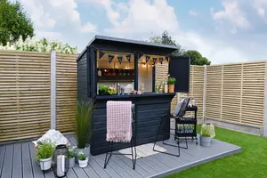 Shiplap PTR 6x3 Pent Garden Bar