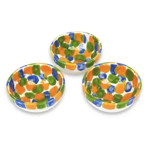 Metro Lane Averionna Dining Bowl (Set of 3) Blue