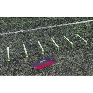 Height Adjustable / Flat Agility Training Ladder - Football Training Footwork