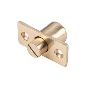 Sash Heritage Bartholomew Sash Stop - Polished Brass