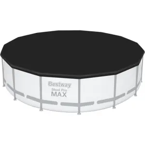 Bestway 15ft Round Swimming Pool Cover - Black