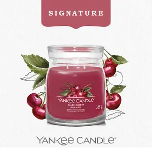 Yankee Candle Signature Medium Jar Black Cherry