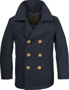 German Marine Colani Pea Coat Navy Size S