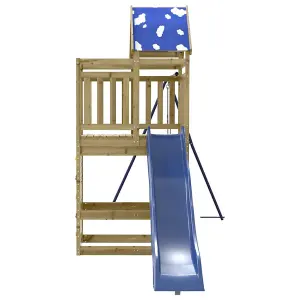 Berkfield Outdoor Playset Impregnated Wood Pine