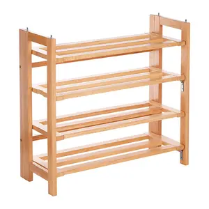 Maison by Premier ARLA 4 Tiers Folding Shoe Rack