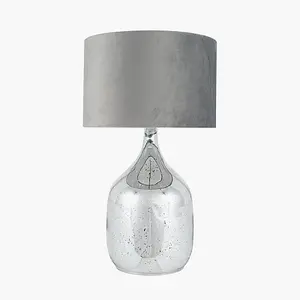 Mercurial Glass Dual Light Table Lamp