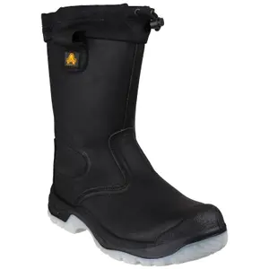 Amblers FS209 Safety Rigger Work Boots Black (Sizes 4-14)